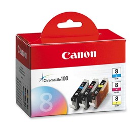 کارتریج کانن جوهری Canon CLI 8 CMY